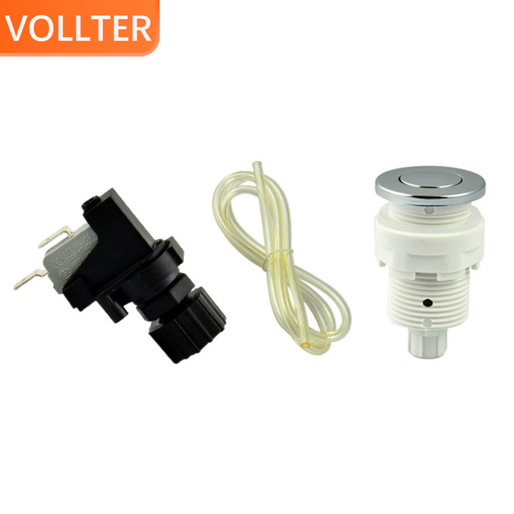 16A One Button On Off Push Air Button Switch Jet Set Bath Spa Tubing ...