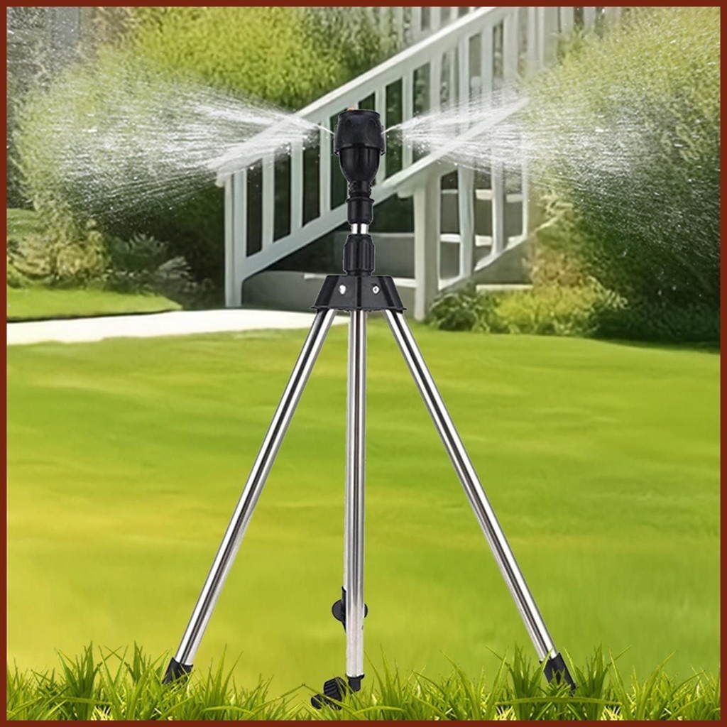 Sprinkler Tripod Long Range Stand up Sprinklers Garden Irrigation ...