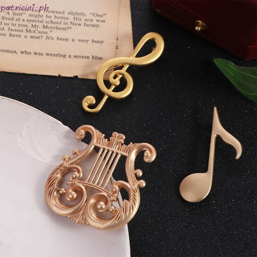 PATRICIA Eighth Note Pin, Music Instrument Music Note Treble Clef Pins ...