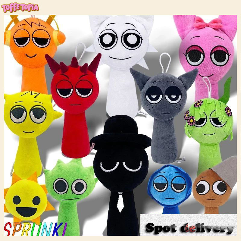 20cm Large size Sprunki Plush Toy Incredibox Game Figure Pendant gift ...