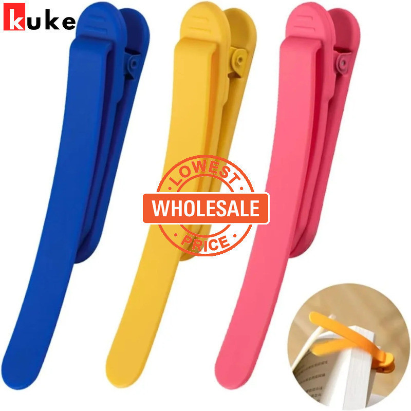 [Wholesale] Silicone Bookmark Clip - Page Divider Staionery Supplies ...