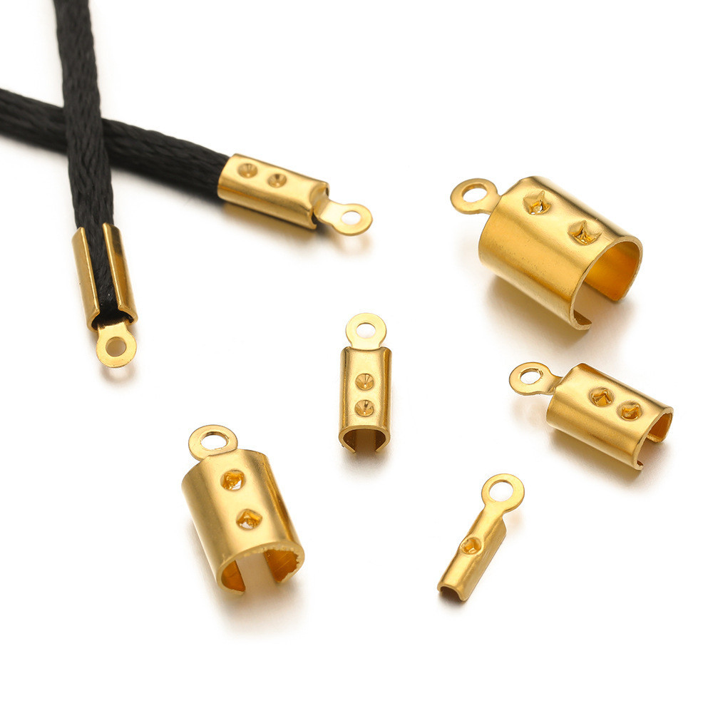 Stainless Steel Barrel Chain Rope Buckle DIY Jewelry Accessories ...