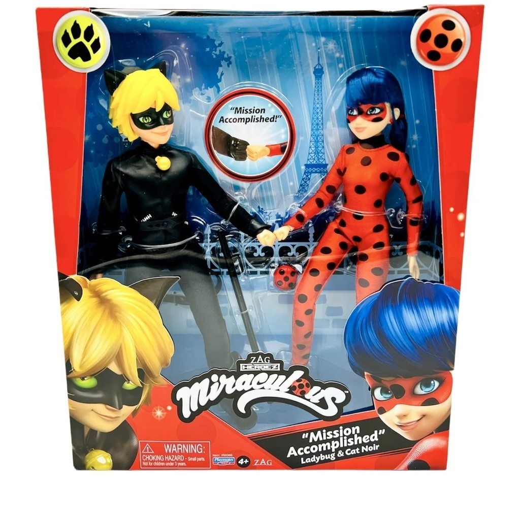 Ladybug Miracle Girl Ladybug Ladybug Radi Black Cat Role Marina Doll ...