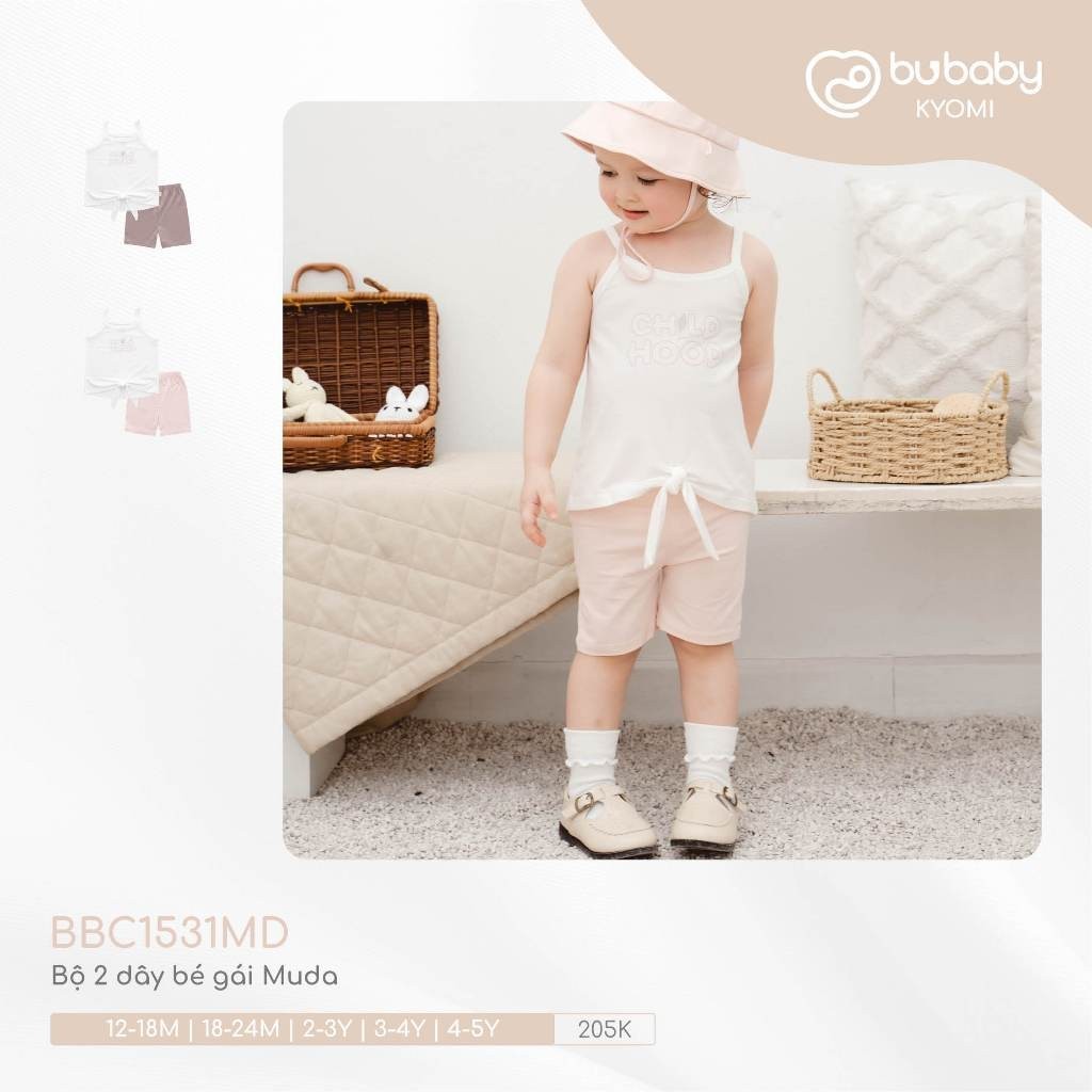Bubaby BBC1531MD Set Of 2 Muda Girls Strings For Babies | Shopee ...