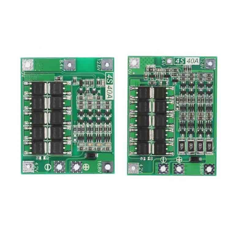 4S 14.8V 16.8V 18650 lithium battery protection board with balanced