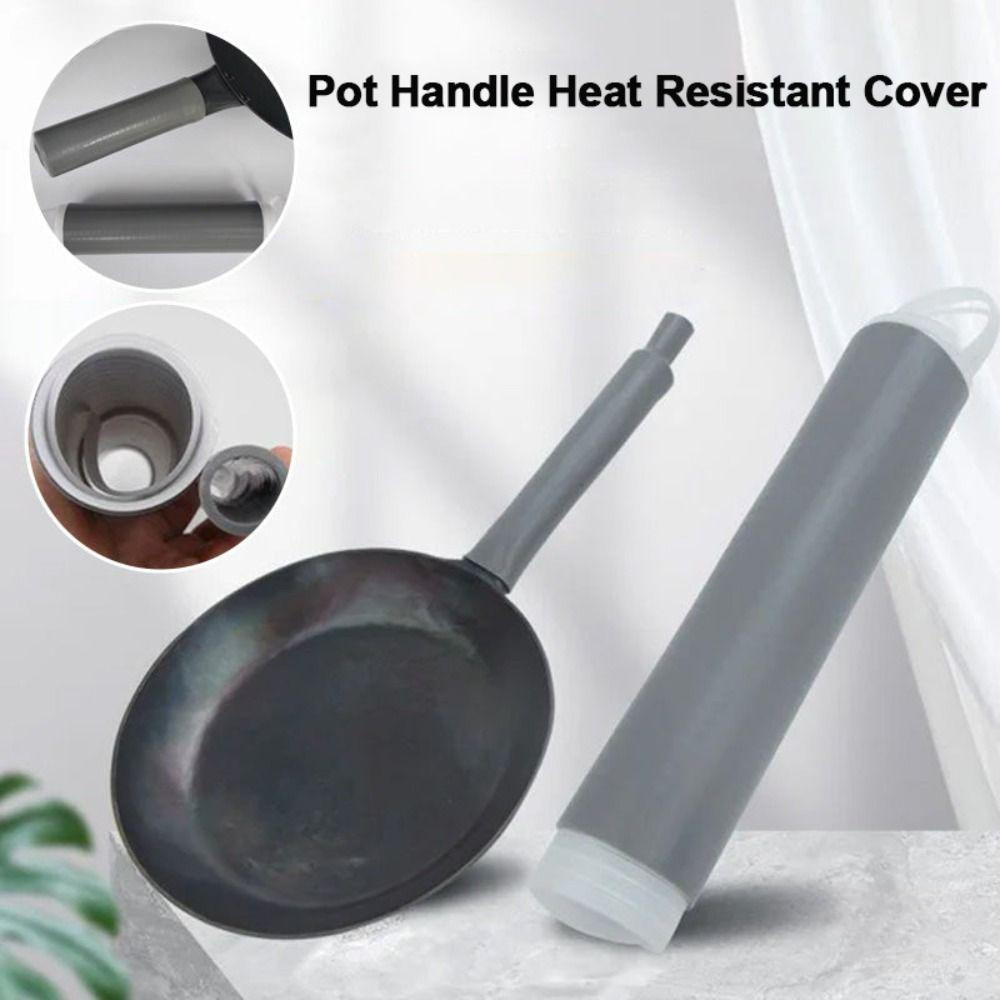 【COD】Silicone Anti-scalding Pot Handle Cover Heat Resistant Non-Slip ...