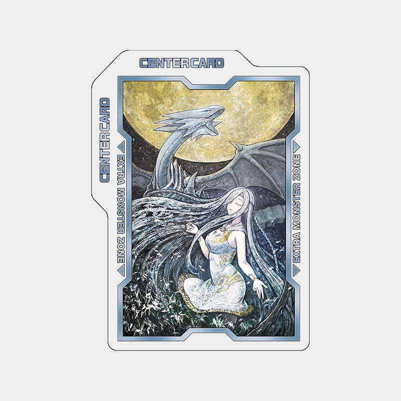 Yu-Gi-Oh Blue-Eyes White Dragon Maiden Card Case Black and White Wings One  Piece Sleeves Card Case | Shopee Philippines