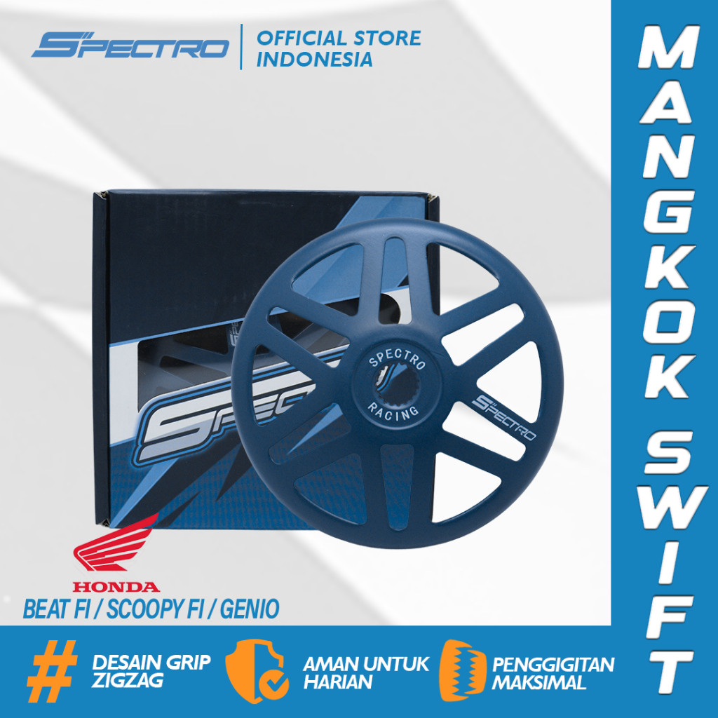 Double Bowl Spectro Beat Fi ESP Deluxe Street Scoopy Fi Vario 110 Genio ...