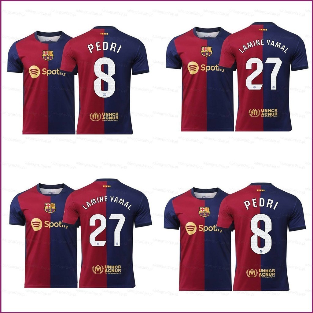 YP2 20242025 Barcelona home Pedri Lamine Yamal Jersey Football Sports