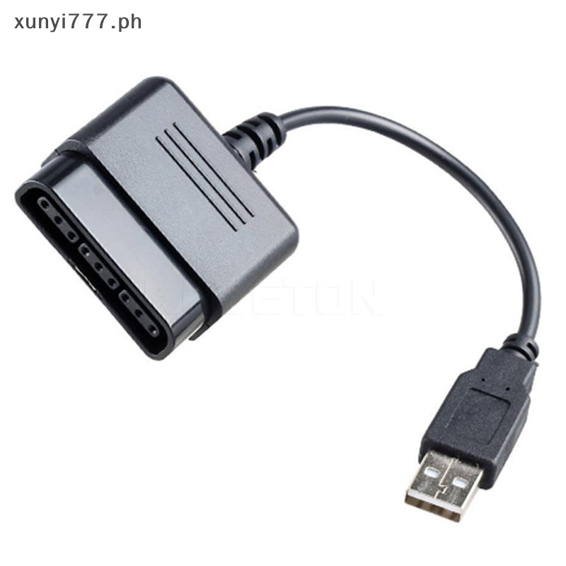 {XUPH} USB Controller Adapter Converter Cable Cord for PlayStation PS2 ...