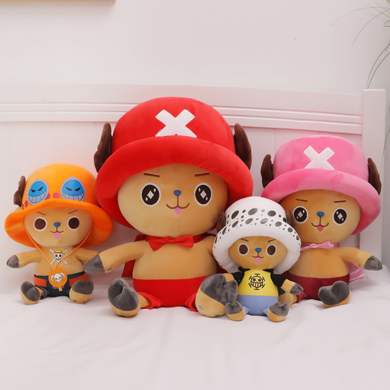 Tik Tok Cute One Piece Chopper Doll One Piece Luffy Plush Toy Children ...