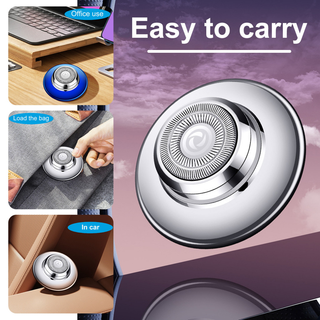 Palmsized Electric Razor Flying Saucer Electric Shaver Portable Typec