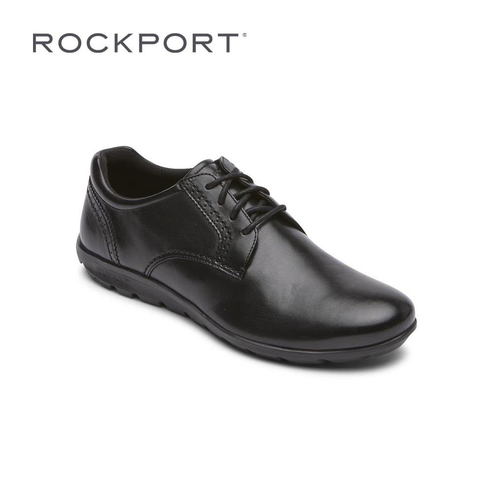 Black rockport mens shoes clearance