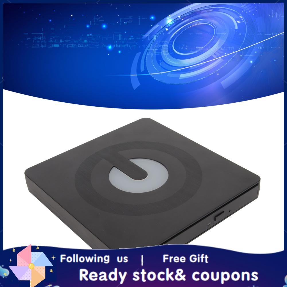 Xiyijia External DVD Drive USB 3.0 Portable VCD RW Player Type C Writer ...