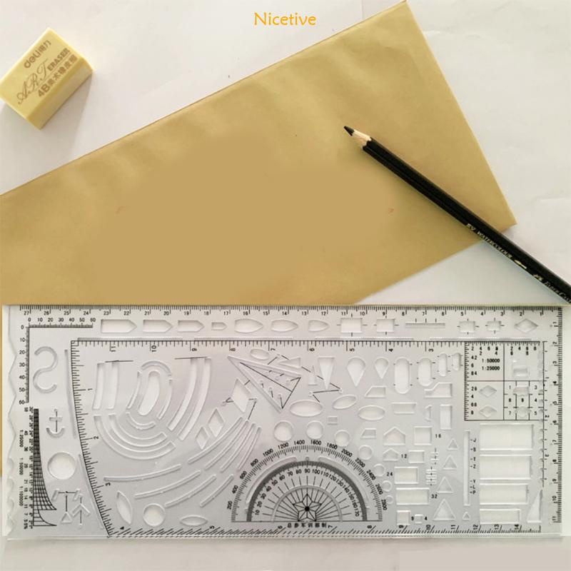 NICE Designing Template Measuring Ruler NATO Drawing Template Military ...