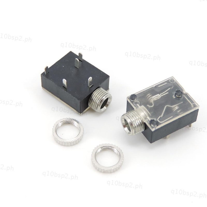 3.5mm female Headphone Jack 5 Pin Mount 3pole Stereo audio plug power ...