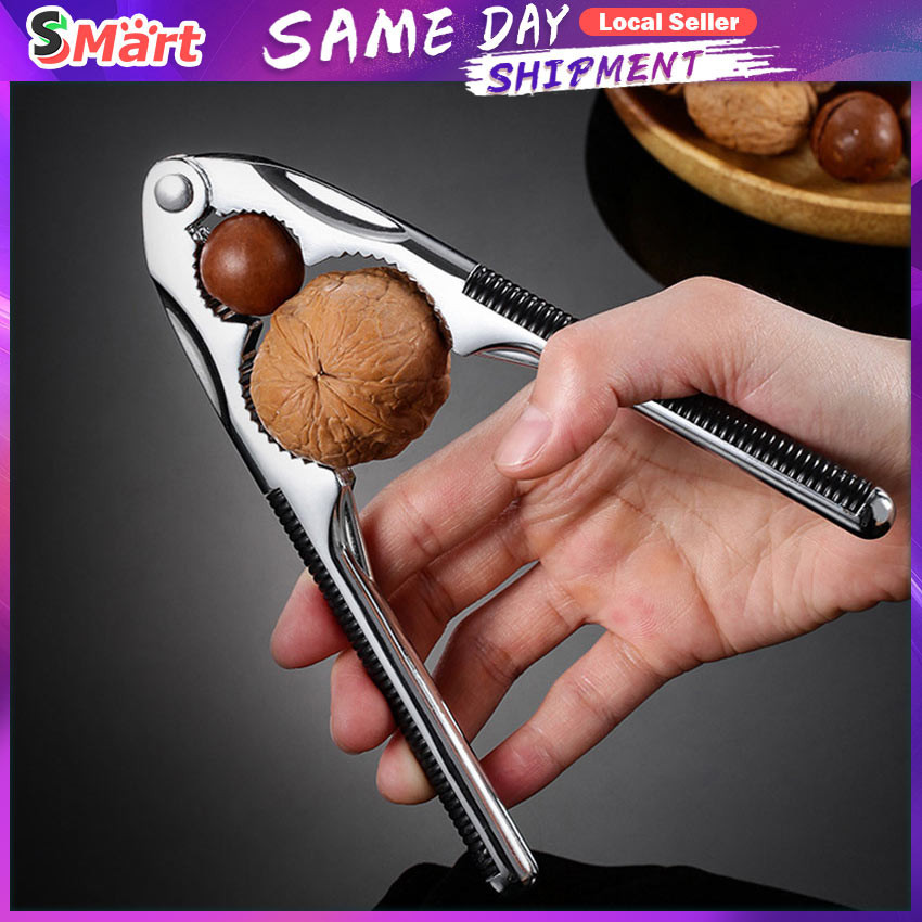 Nut Crackers Walnut Chestnut Clip Peeler Walnut Plier Heavy Duty Shell ...