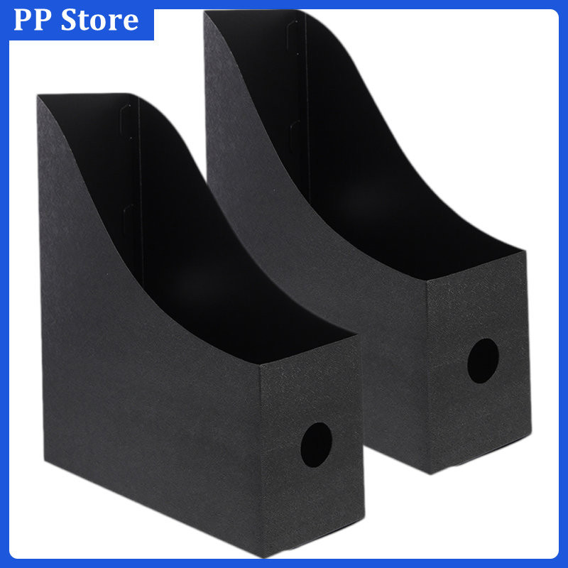 Office Bookcase File Storage Box Holder for Desk Folders Organizer ...
