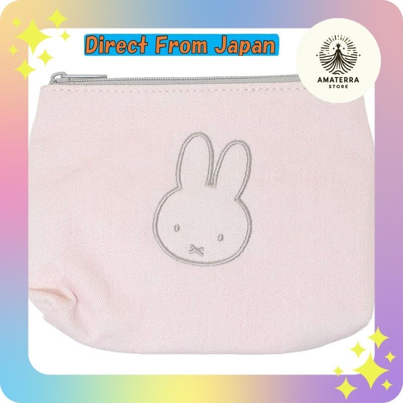 Maruma Pouch with tissue case miffy Miffy Sweet Garden small container ...