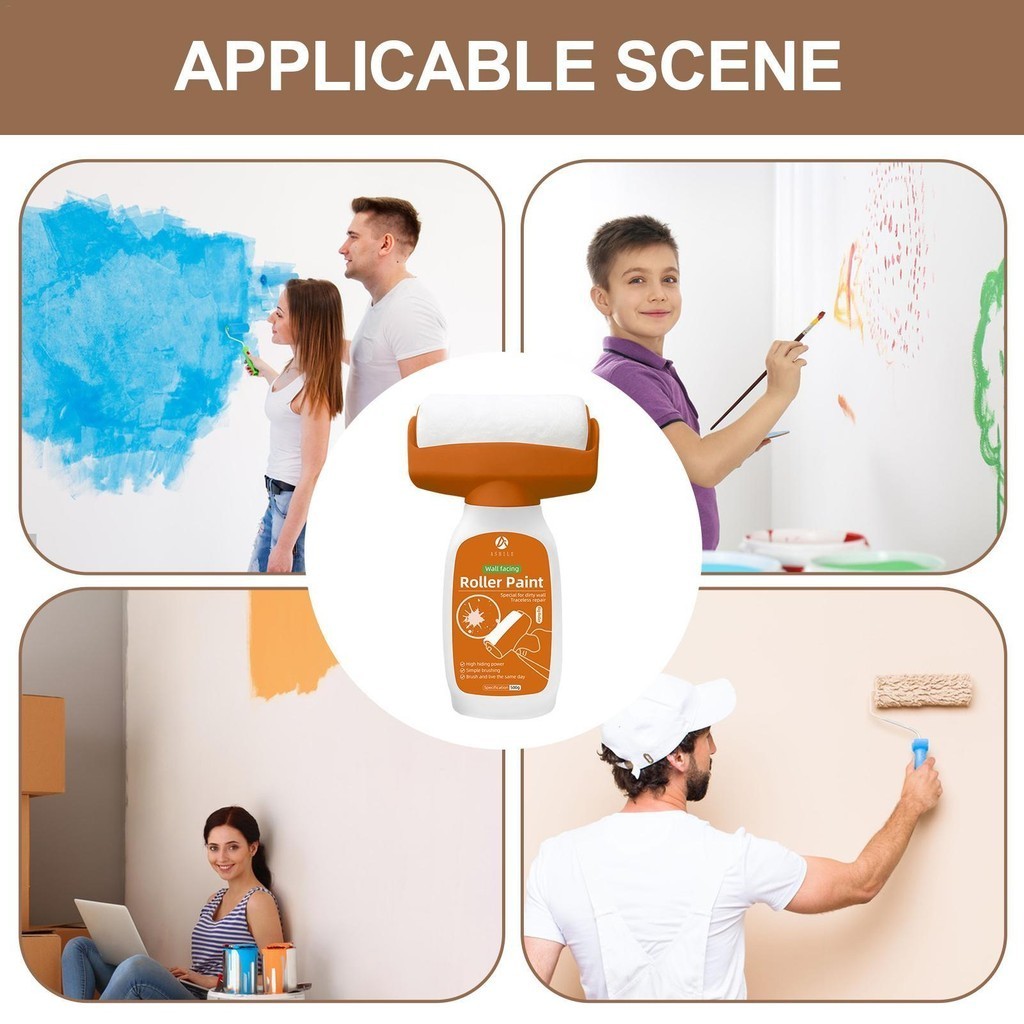 Roller Wall Patching Brush Renovation Portable Spackle Stick 500g ...