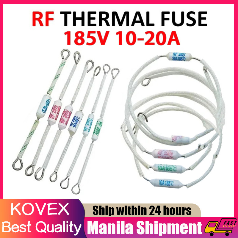 KOVEX 1PC RICE COOKER FUSE THERMAL FUSE 185C 10A 15A 20A RF250V【COD ...