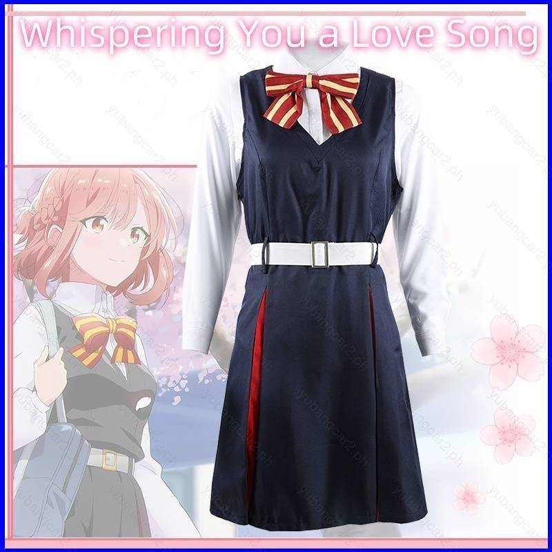 Comic Whispering You a Love Song Asanagi Yori JK dress Cosplay cloth 3D ...