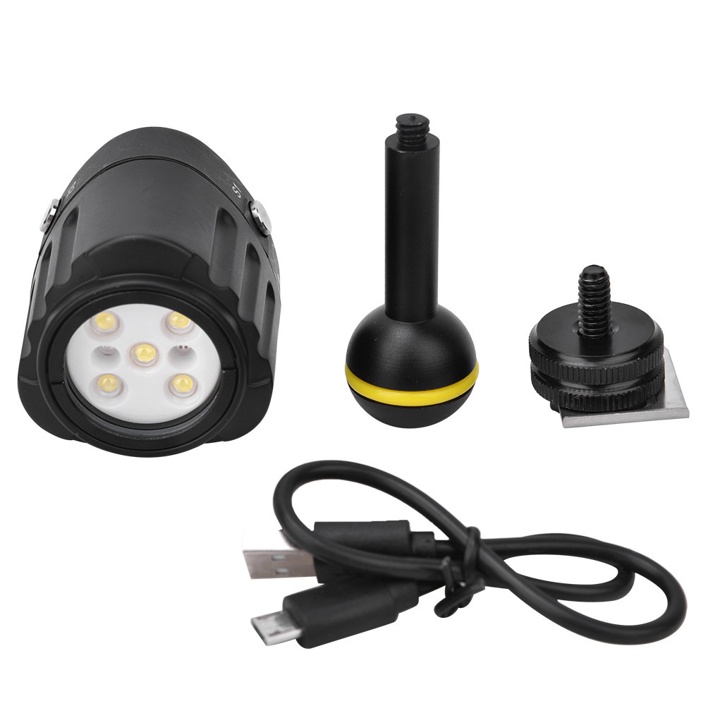Skill Diving Fill light SL-18 40m/130ft LED Light with Batery 7500K ...
