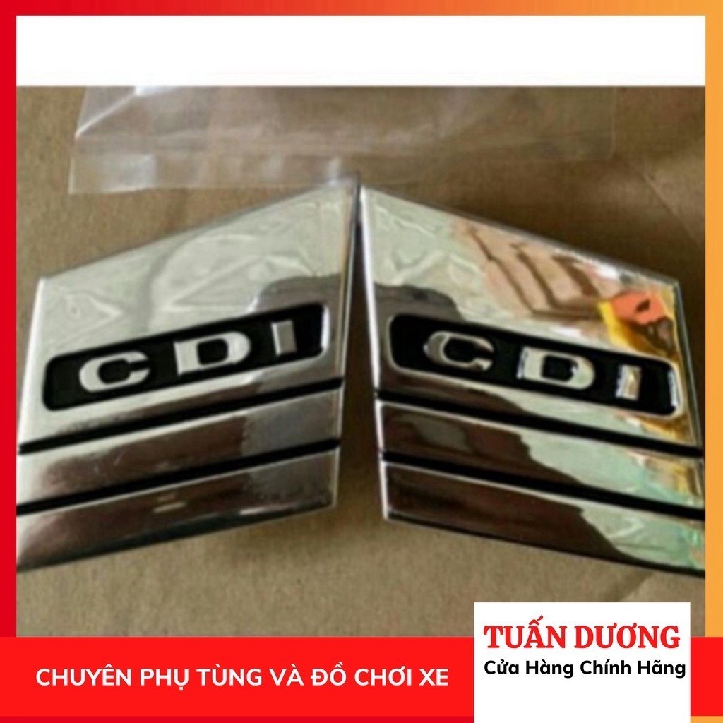 Cdi lettering catches dream car fairing strip [BEAUTIFUL TYPE] Chrome ...