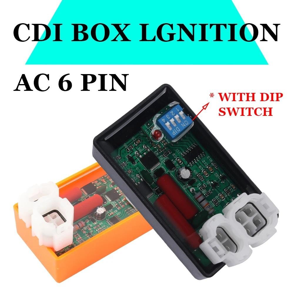 Programmable CDI For Motorcycle Lgnition 6 Pin AC CDI Box For TMX155 ...