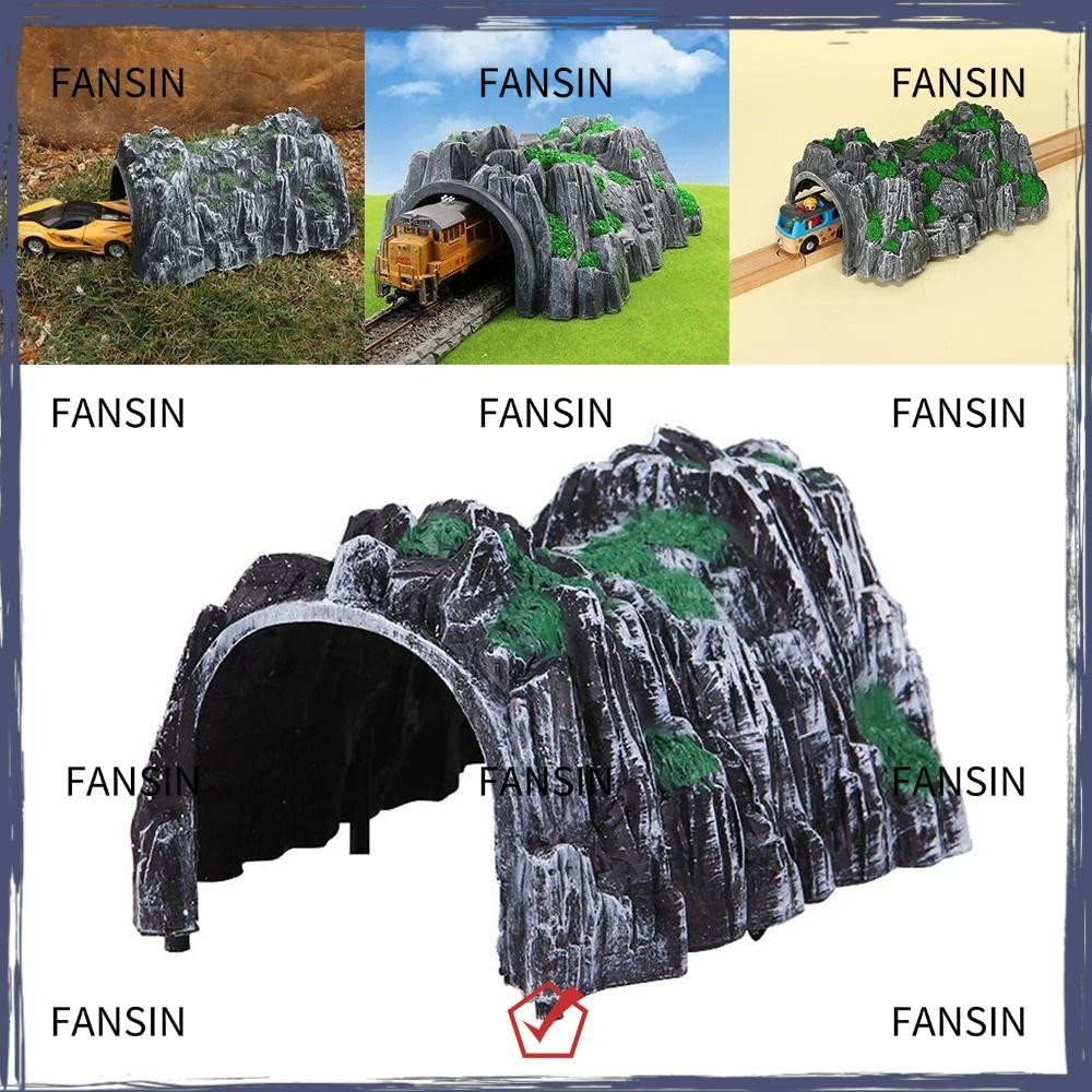 FANSIN Simulation Cave Scene Model, Garden Miniatures Caved Model 1:87 ...