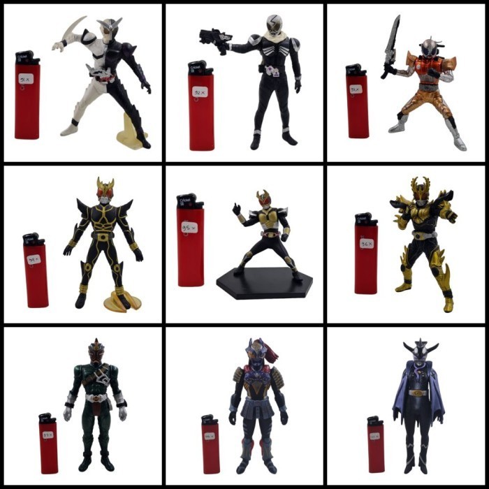 Kamen Rider Action Figure Code 91X-101X | Shopee Philippines