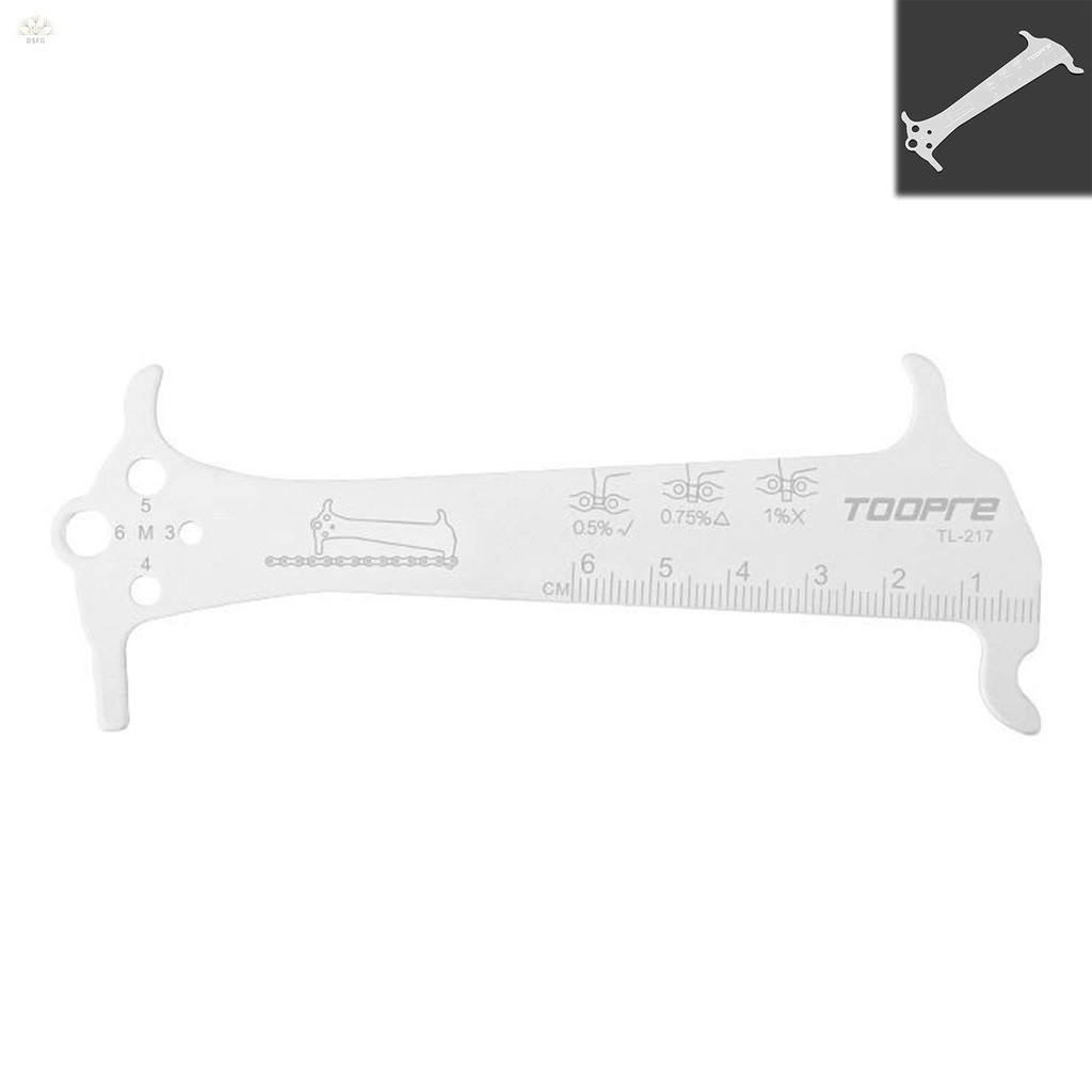 Chain Checker Tool Measuring Ruler Bike Chain Wear Indicator Gauge ...