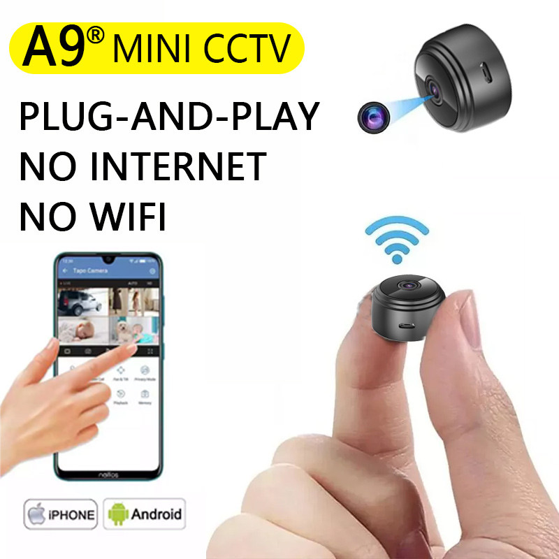 A9 CCTV Camera Wifi Connect to Cellphone 1080p CCTV Camera No wifi ...