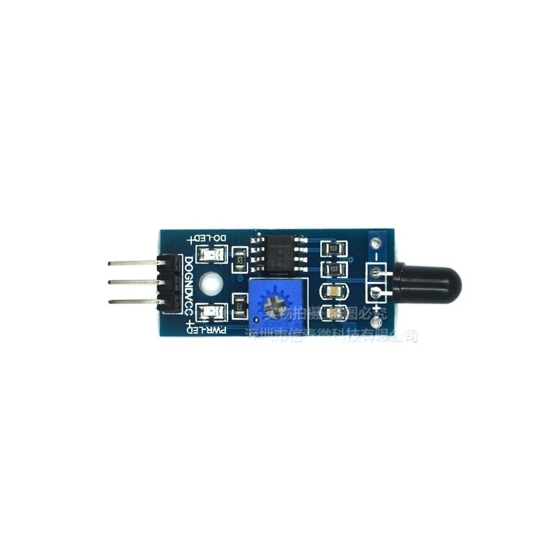 Flame sensor module Fire source detection module Infrared receiver Fire ...