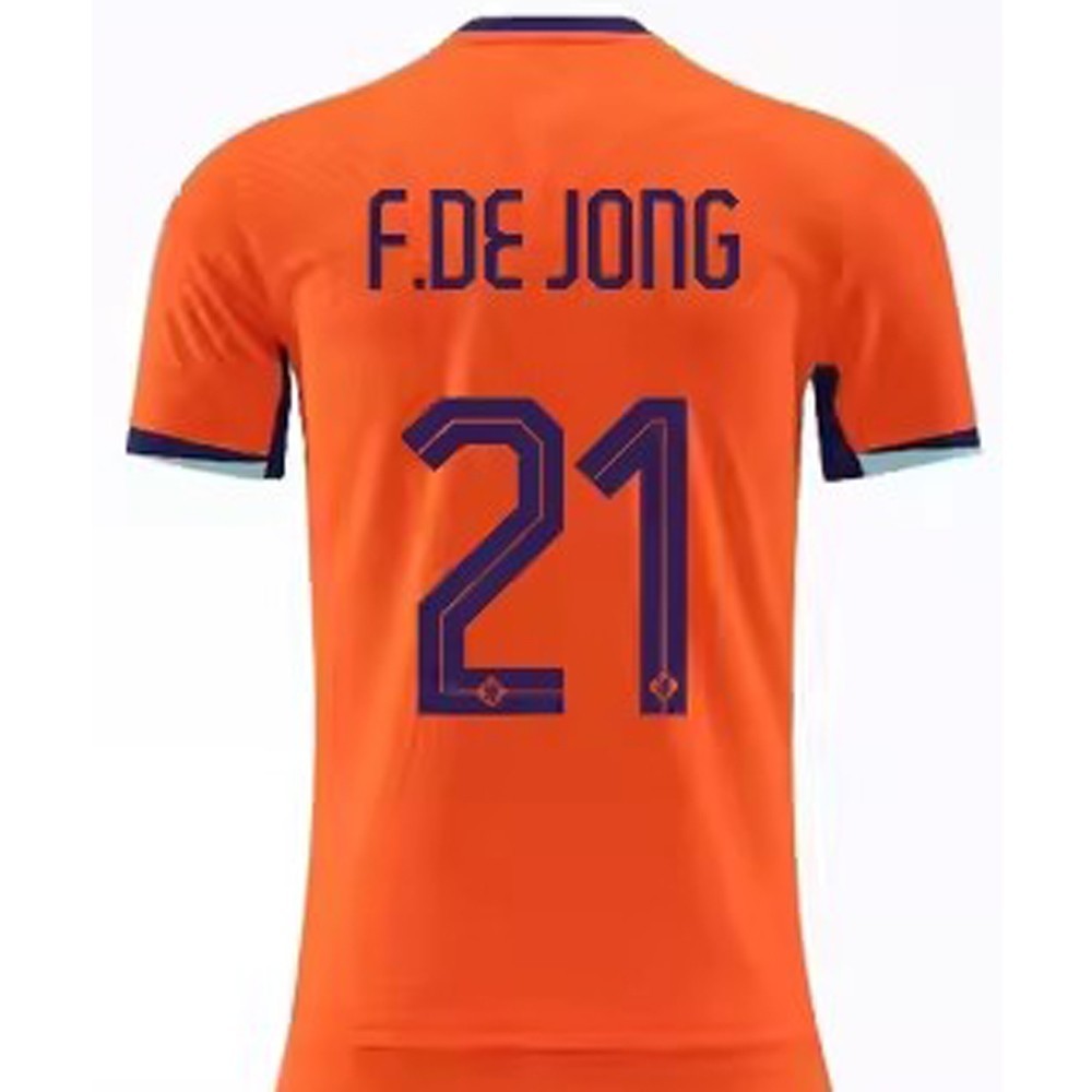 2024 2025 Netherlands Football Player Version Home Away Jersey Virgil