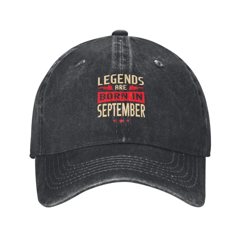 Legends Born In September Casquette Adjustable Cowboy Hat Sun Hat ...