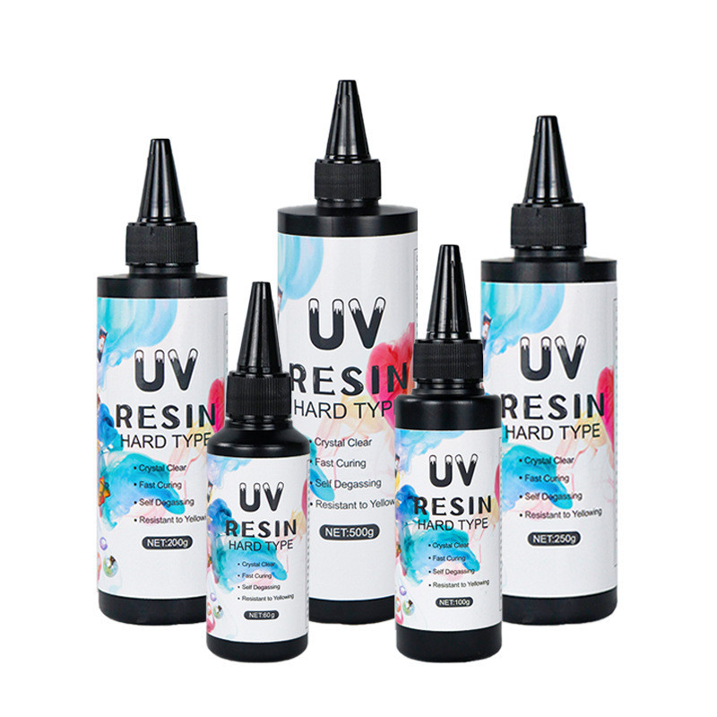 UV Resin Crystalline Transparent Hard Adhesive UV Expediting Setting ...