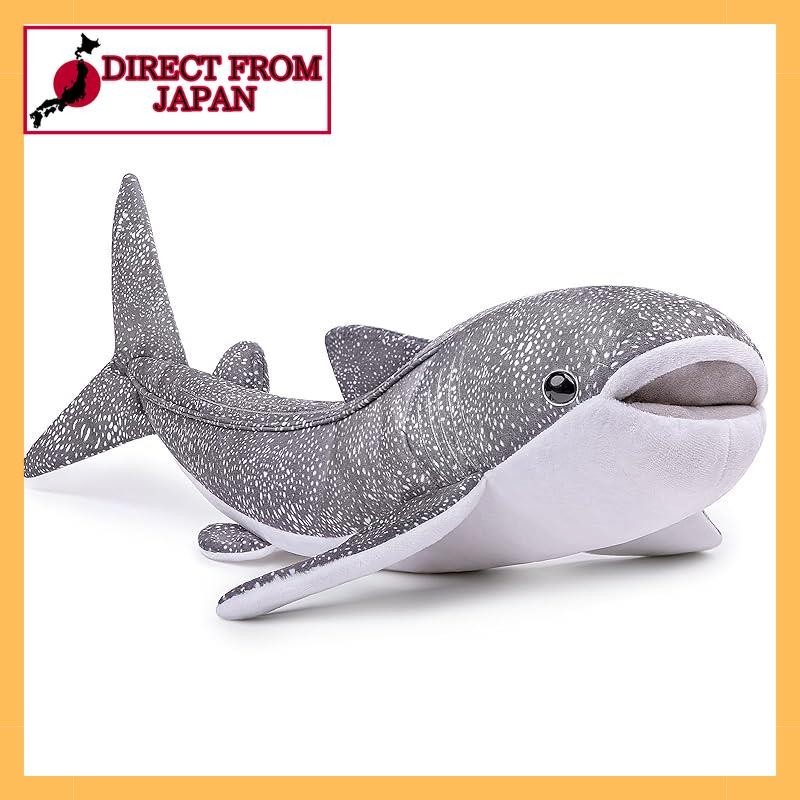 ZHONGXIN MADE Simulation Big Whale Shark Plush 80cm Realistic Long ...