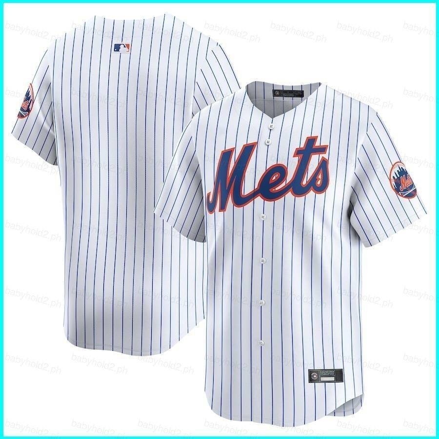 Jersey 20242025 MLB New York Mets Home Jersey Baseball Cardigan