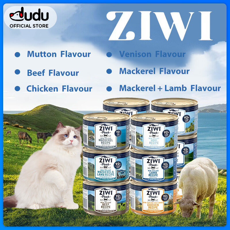 Visual Reference: Dudu Ziwi Peak Canned Wet Grain Free Cat Food All