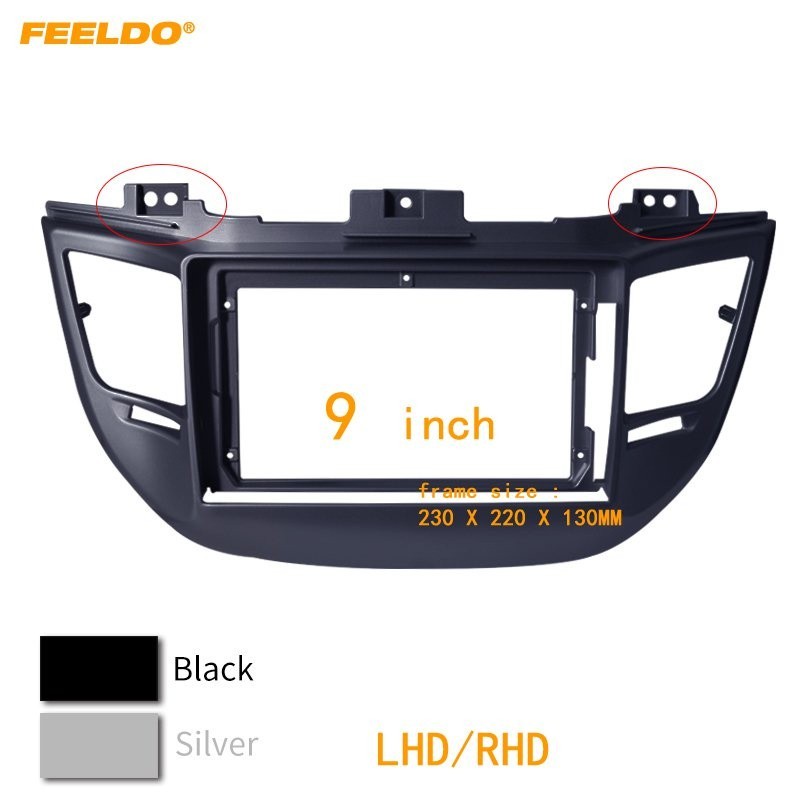Radio Stéréo 2DIN Panneau Fascia Bordure CT23PE18 pour Peugeot Expert Traveller