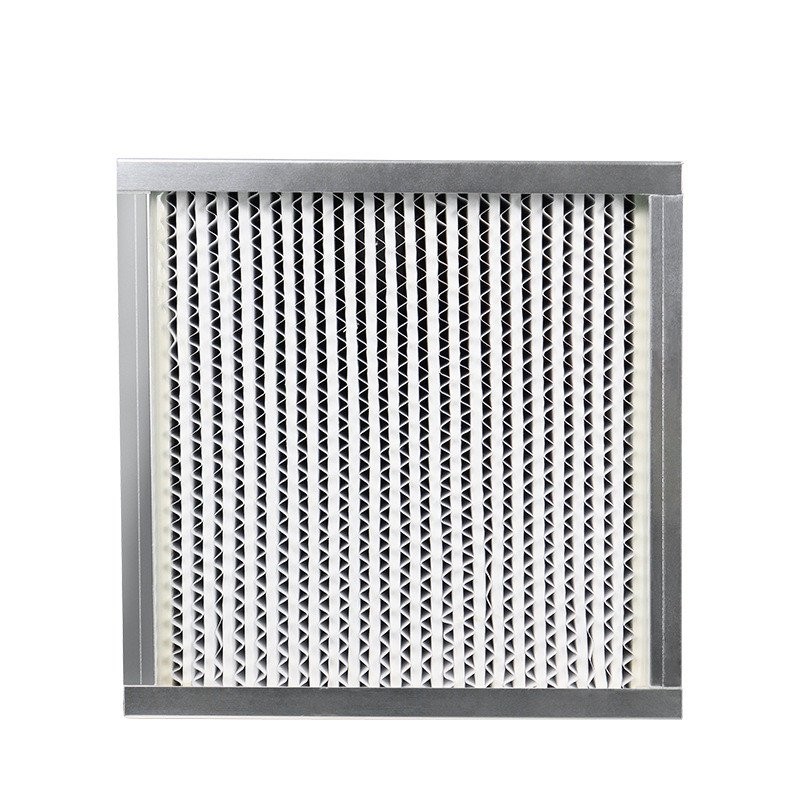 Galvanized High Efficiency Filter with Partition Precision hepa High ...