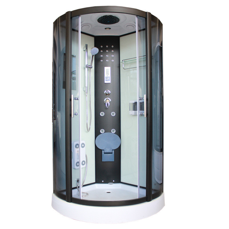 Home Integrated Shower Room Bathroom Shower Enclosure Tempered Glass ...