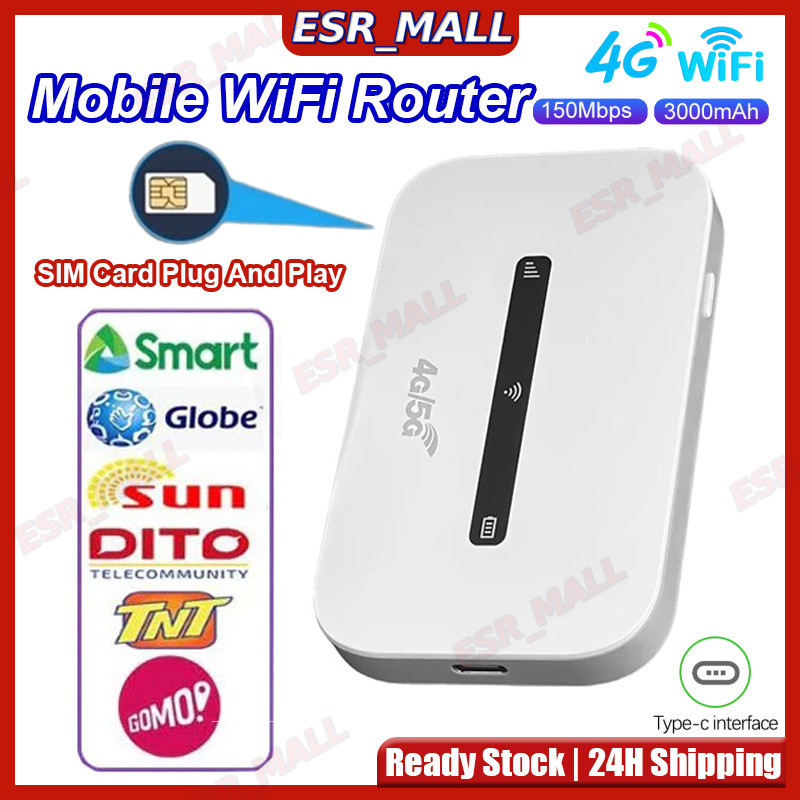 M6 3000mAh 5G WIRELESS ROUTER Pocket WiFi Openline 4G/5G LTE Hotspot ...