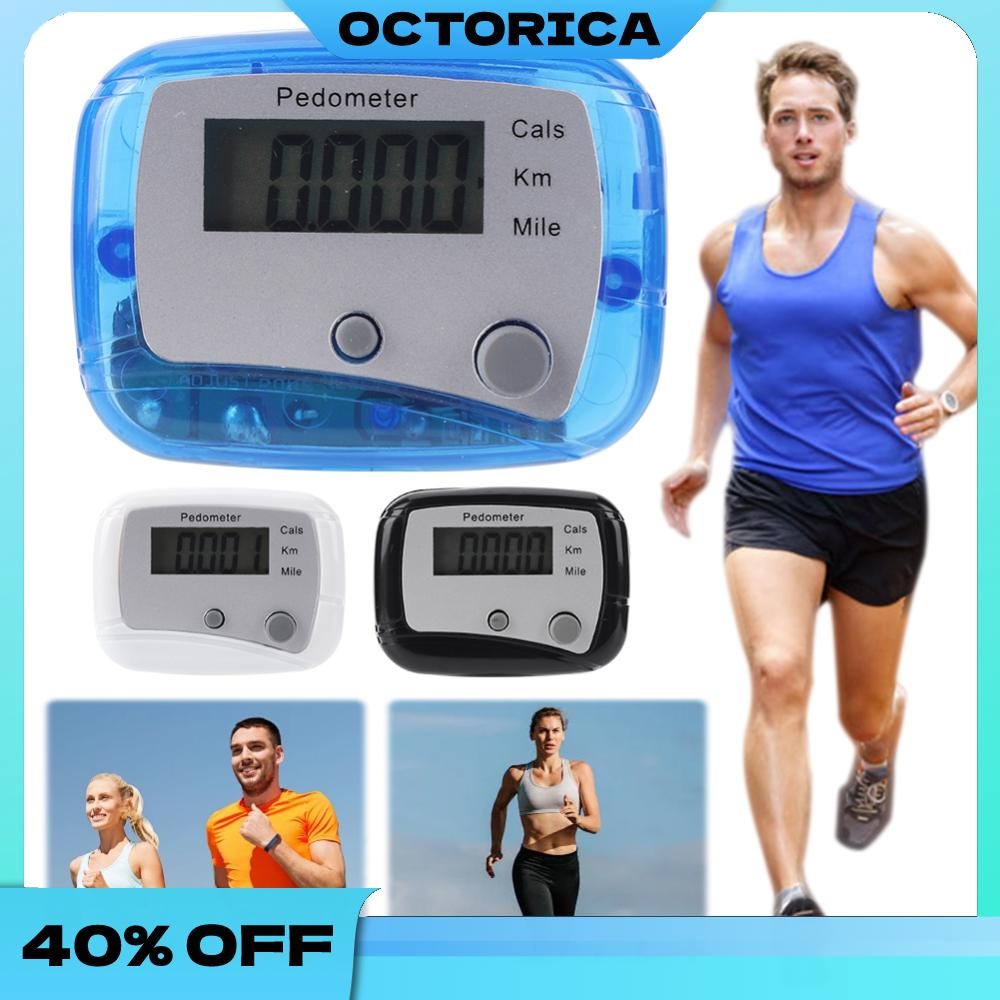 Accurate Pedometer with Calorie Counter, Step Tracker for Walking ...
