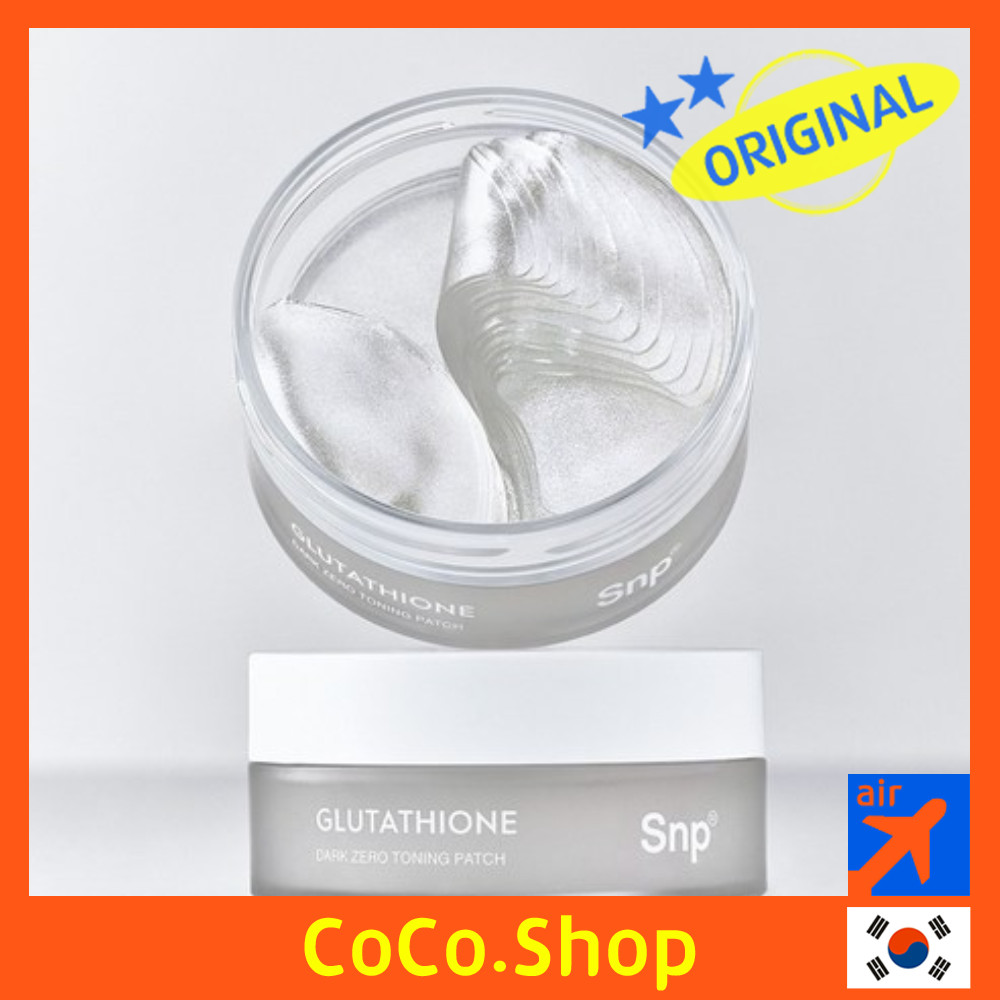 snp glutathione dark zero toning patch Mặt Nạ Mắt Giúp Giảm Quầng Thâm SNP Glutathione Dark Zero Toning Eye Patch main image 0