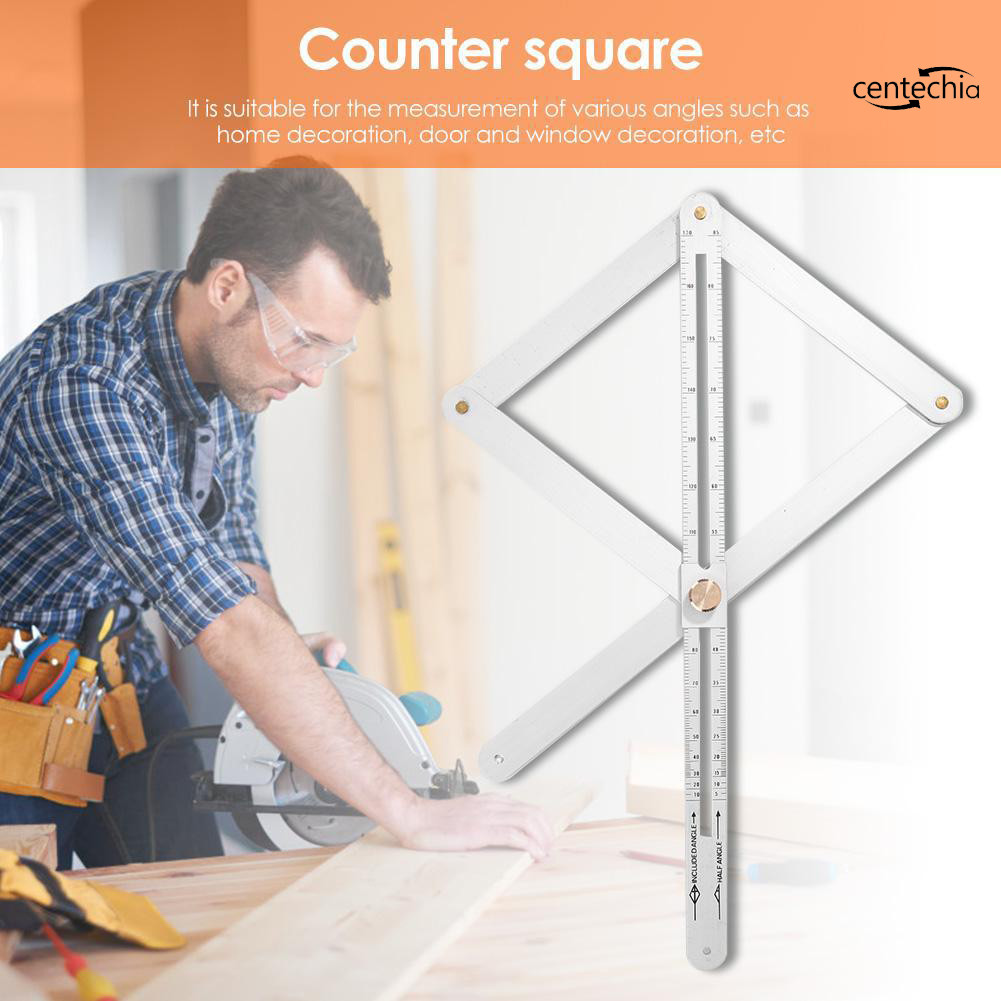 Corner Angle Measuring Finder Tool Bevels Corner Protractor For Tile ...