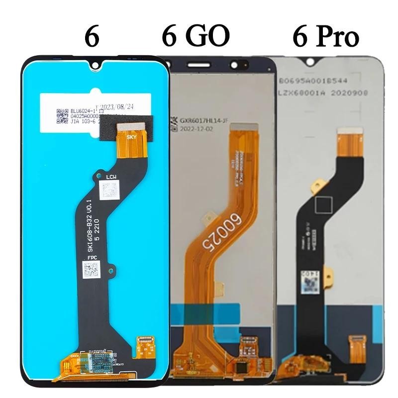 For Tecno Pop 6 6 Go Display Touch Screen Digitizer Panel Pop 6 Pro pop ...