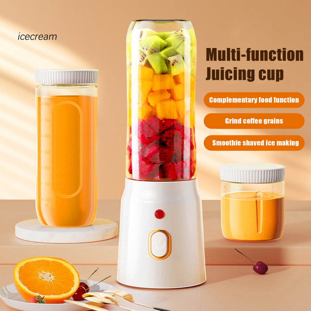 Foodgrade Safety Juicing Equipment 450ml Usb Rechargeable Juicer High