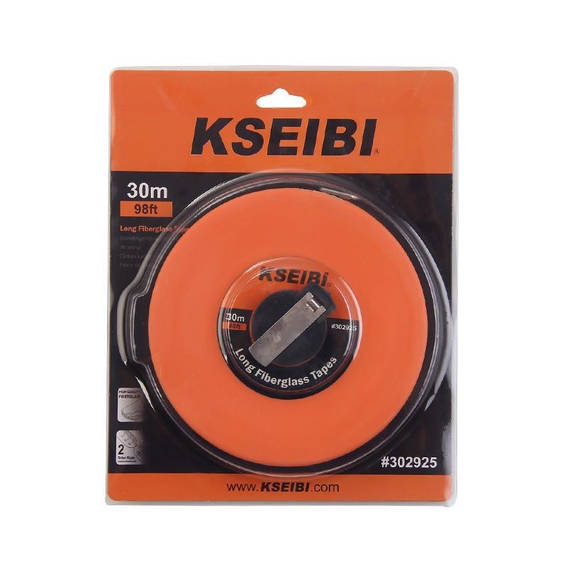 KSEIBI Long Fiberglass Measuring Tape 30m(98ft) / 50m(165ft) | Shopee ...